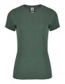 Dames T-shirt FOX Roly CA6661 heather bottle green